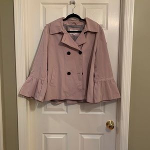 BCBG Unique Pink Rain Jacket XL
